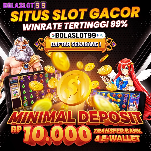 BOLASLOT99 - Link Situs Slot Online Gacor Deposit Via Qris Resmi Min 10K Tanpa Potongan image 1